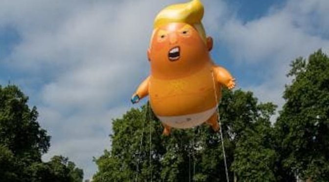 Art and Politics - Baby Trump