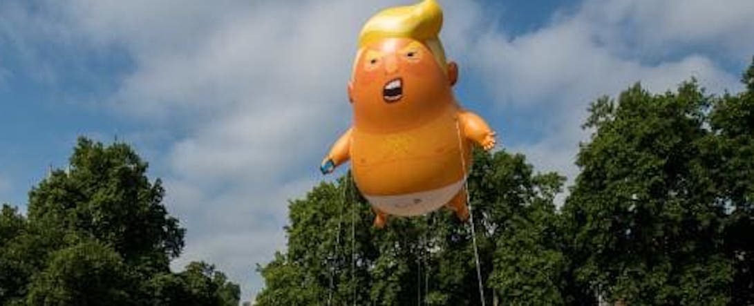 Art and Politics - Baby Trump