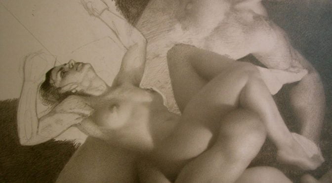 Learning to Draw - Camie Salaz Orion drawing detail