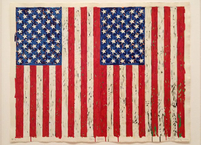Millionaire Artists - Two Flags, Jasper Johns