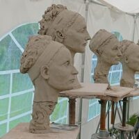 Clay Sculpture Busts