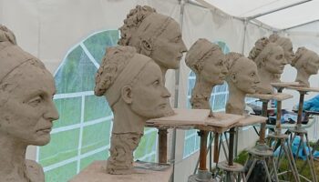 Clay Sculpture Busts