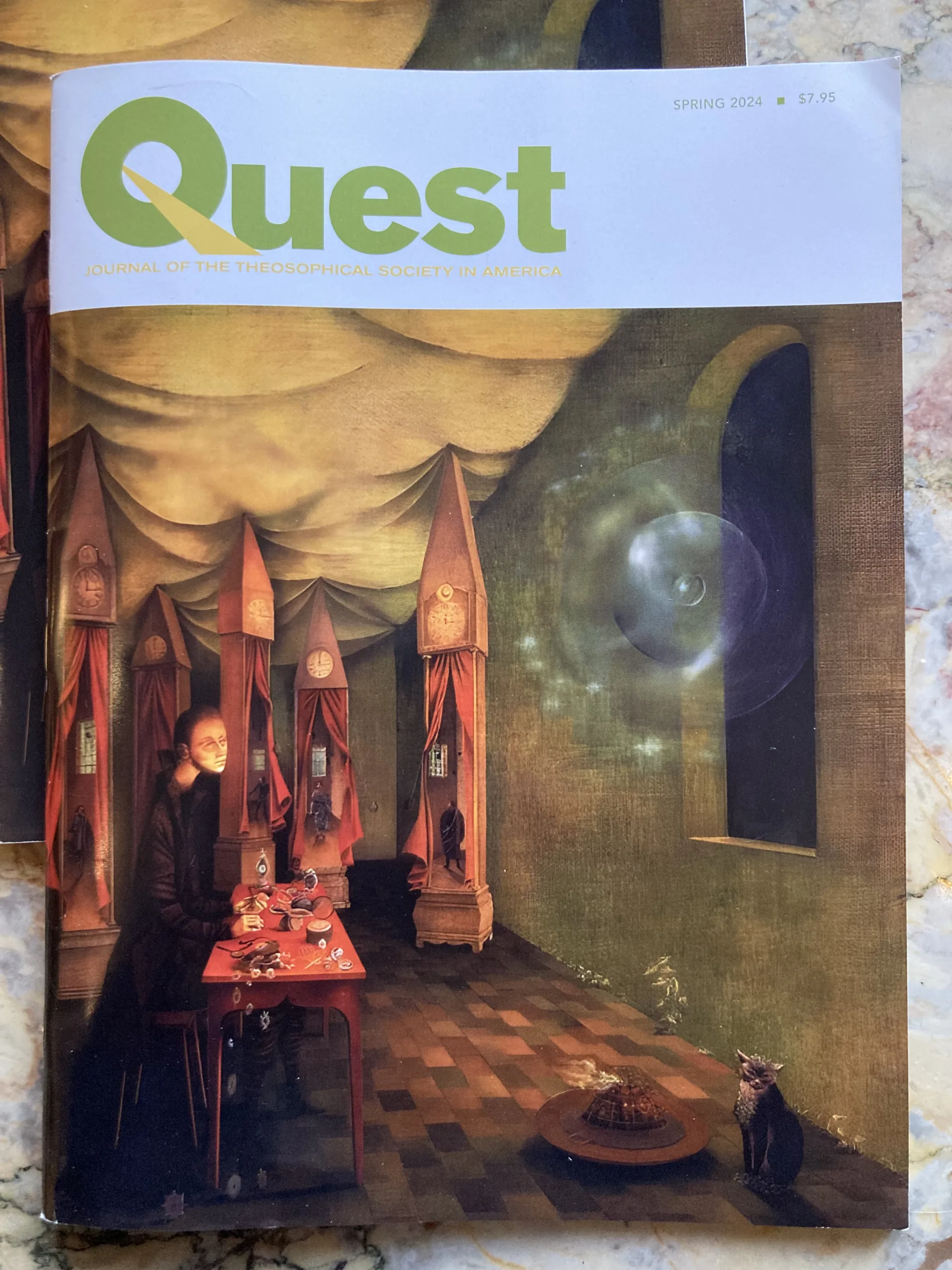 Featured in the Theosophical Society’s Quest Magazine, Spring 2024